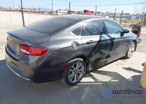2015 Chrysler 200 Limited z USA, uszkodzony, nr VIN 1C3CCCAB6FN715144